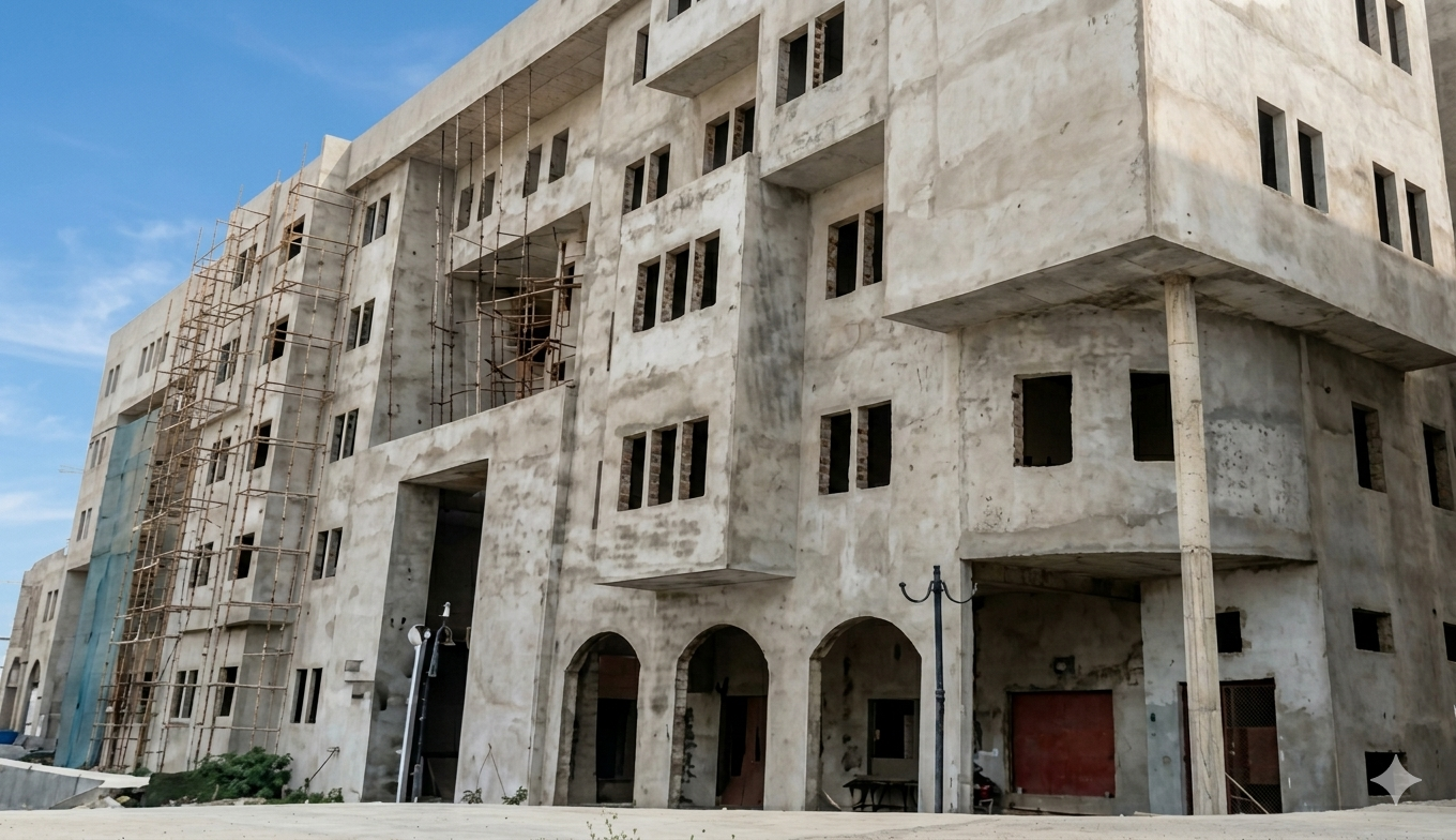مشروع مبنى بمدينة الزاوية