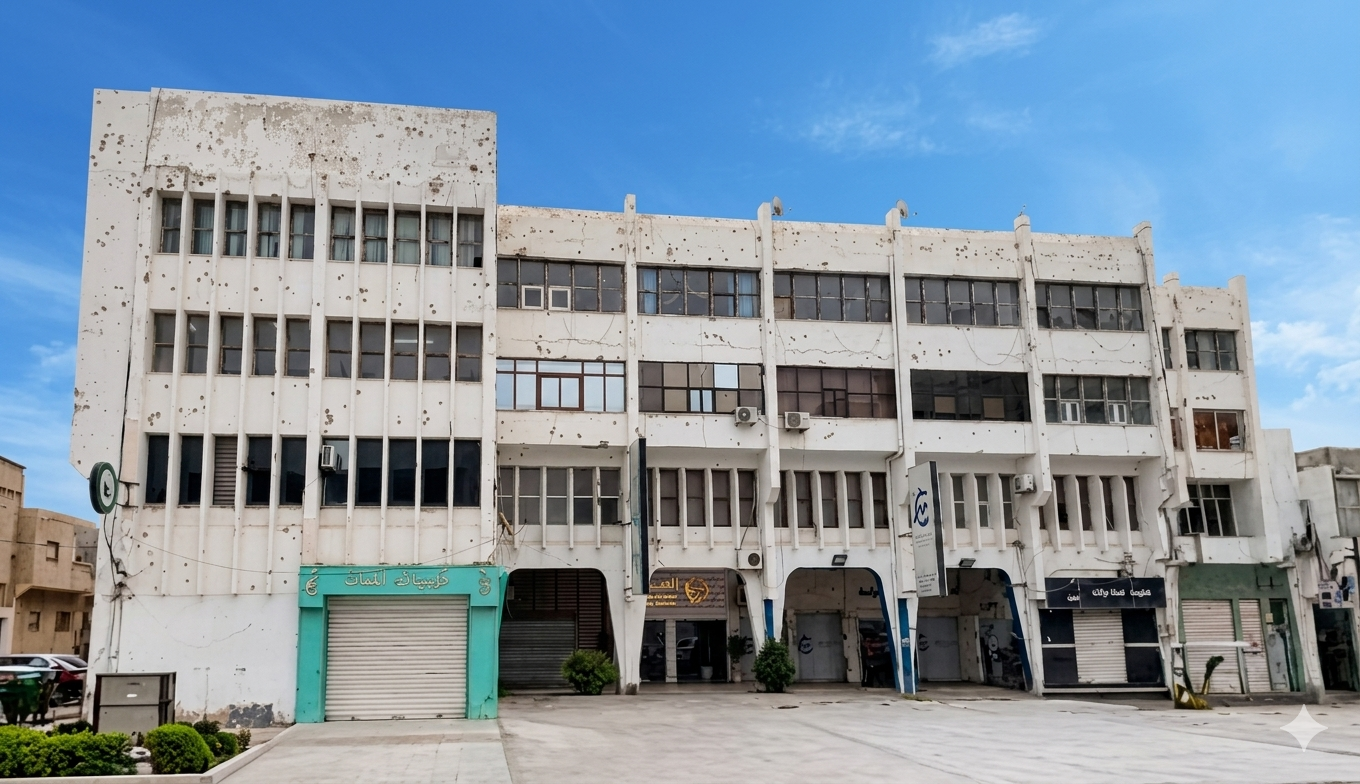 مشروع مبنى بمدينة مصراتة
